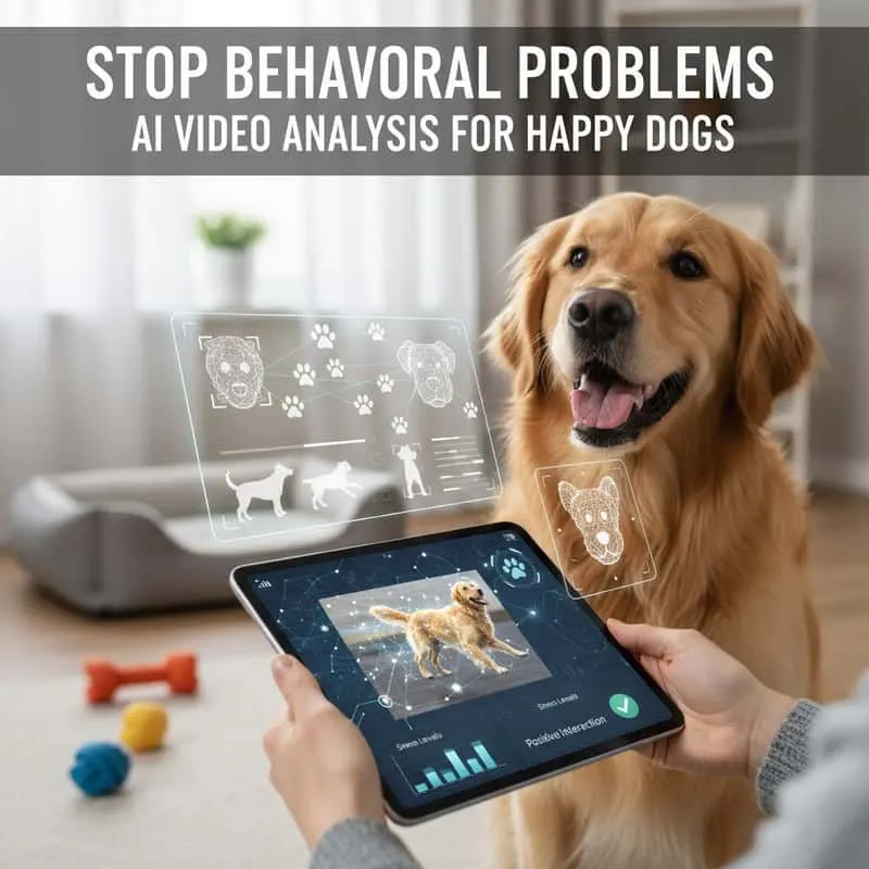 Stop ai Problemi Comportamentali: Analisi Video AI per Cani Felici