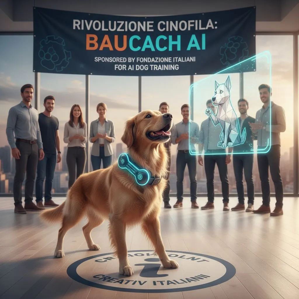 Rivoluzione Cinofila: BauCoach AI Patrocinata dalla Fondazione Creativi Italiani per l'Addestramento Cani con IA