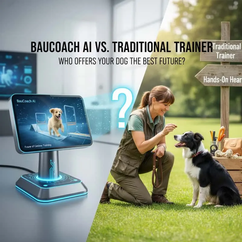 BauCoach AI vs. Addestratore Tradizionale: Chi Offre il Miglior Futuro al Tuo Cane?